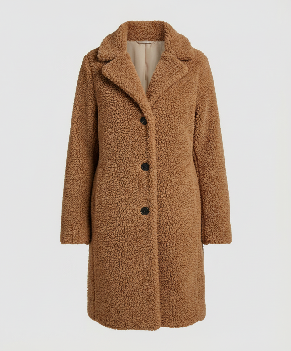 Kuschelige Teddy Jacke Damen | Heidi-Mode