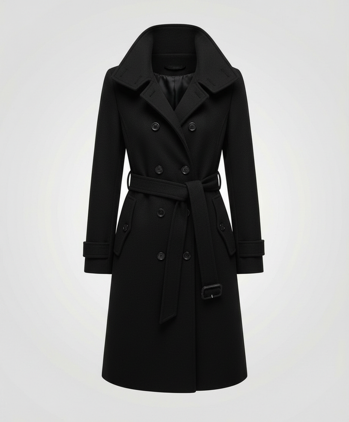 Warmer Damen Trenchcoat Elegant – Avérine
