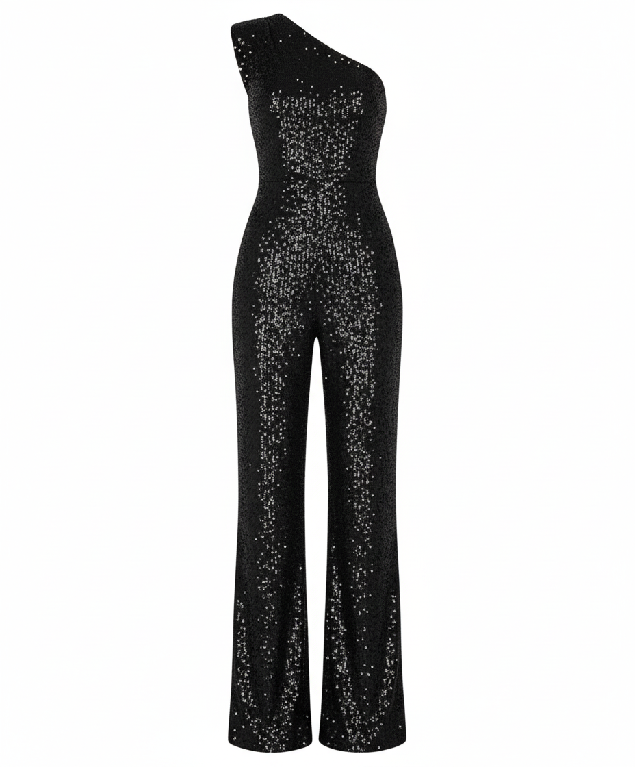 Echoarchivrner Pailletten Jumpsuit Damen | Echoarchiv