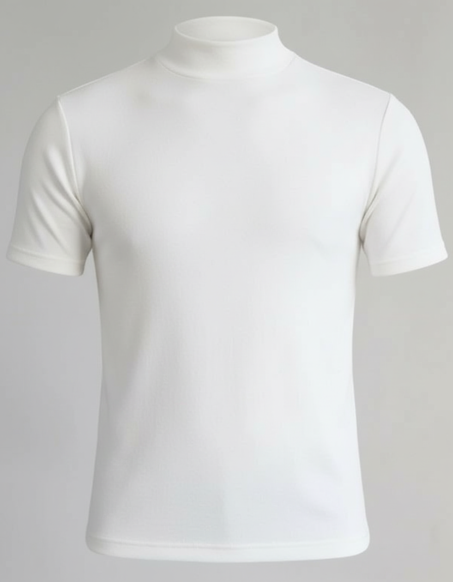 Rollkragen Slim Fit Herrenhemd – Arvello