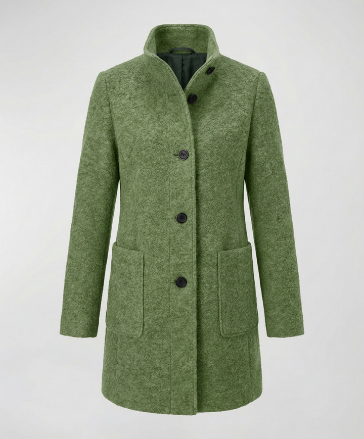 Eleganter Vintage Wollmantel Damen | Echoarchiv