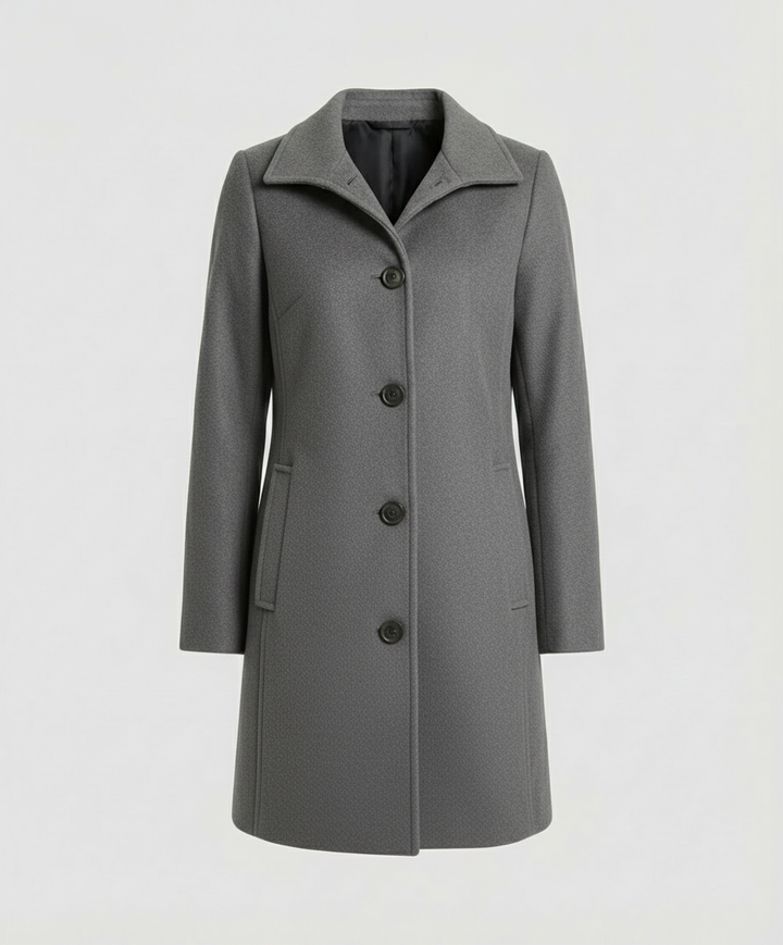 Eleganter Einreihmantel Damen | Echoarchiv