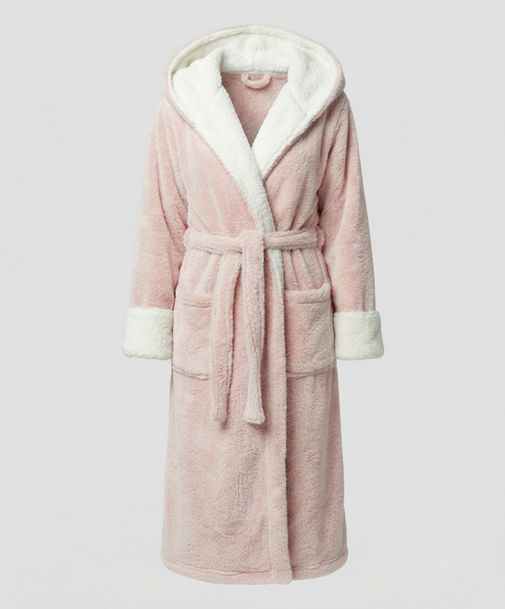 Kuscheliger Fleece Morgenmantel Damen | Echoarchiv