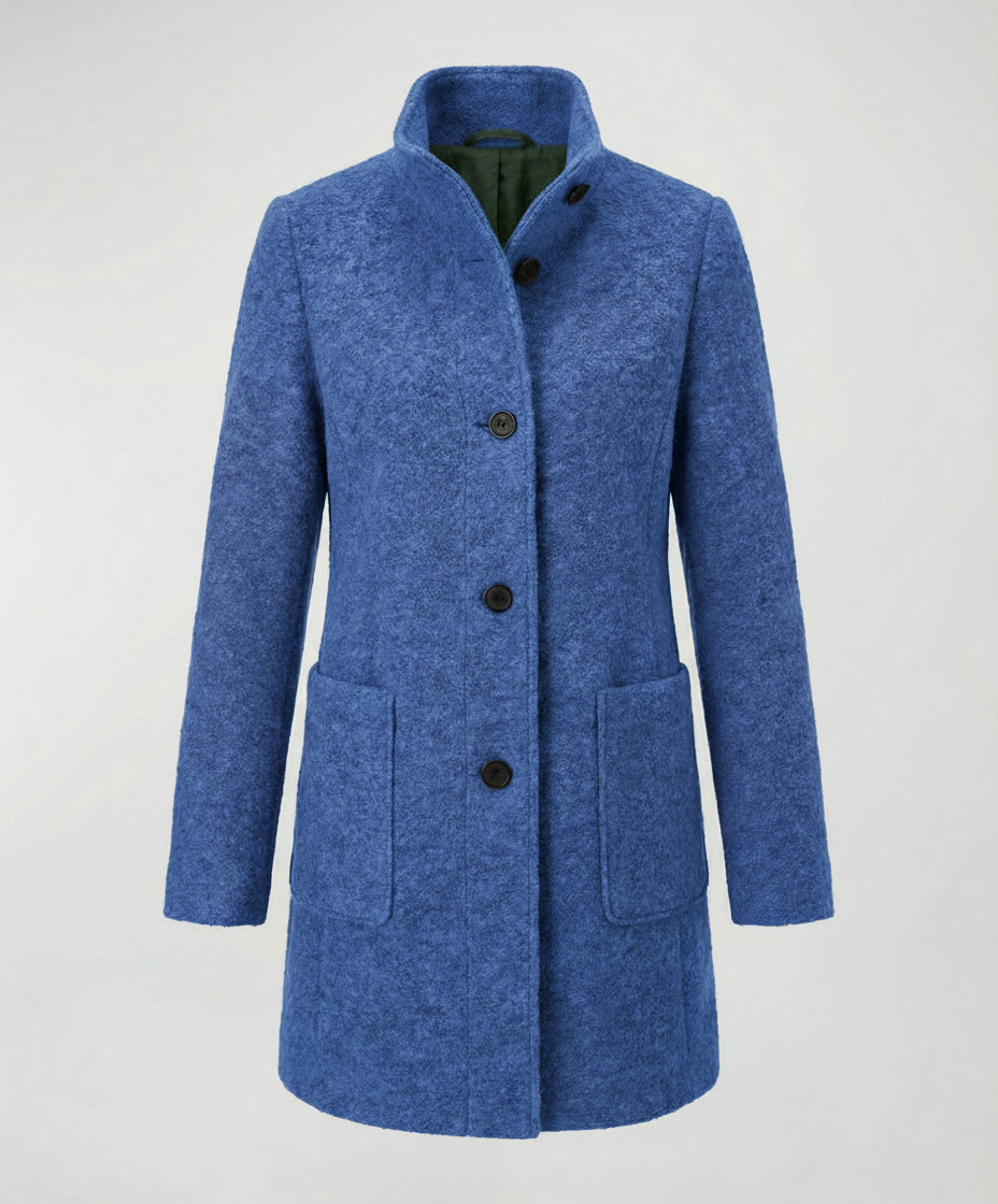 Eleganter Vintage Wollmantel Damen | Echoarchiv
