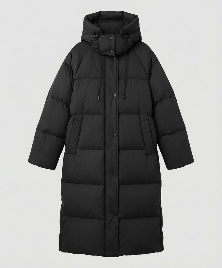 Lange Pufferjacke Damen Winter | Heidi-Mode