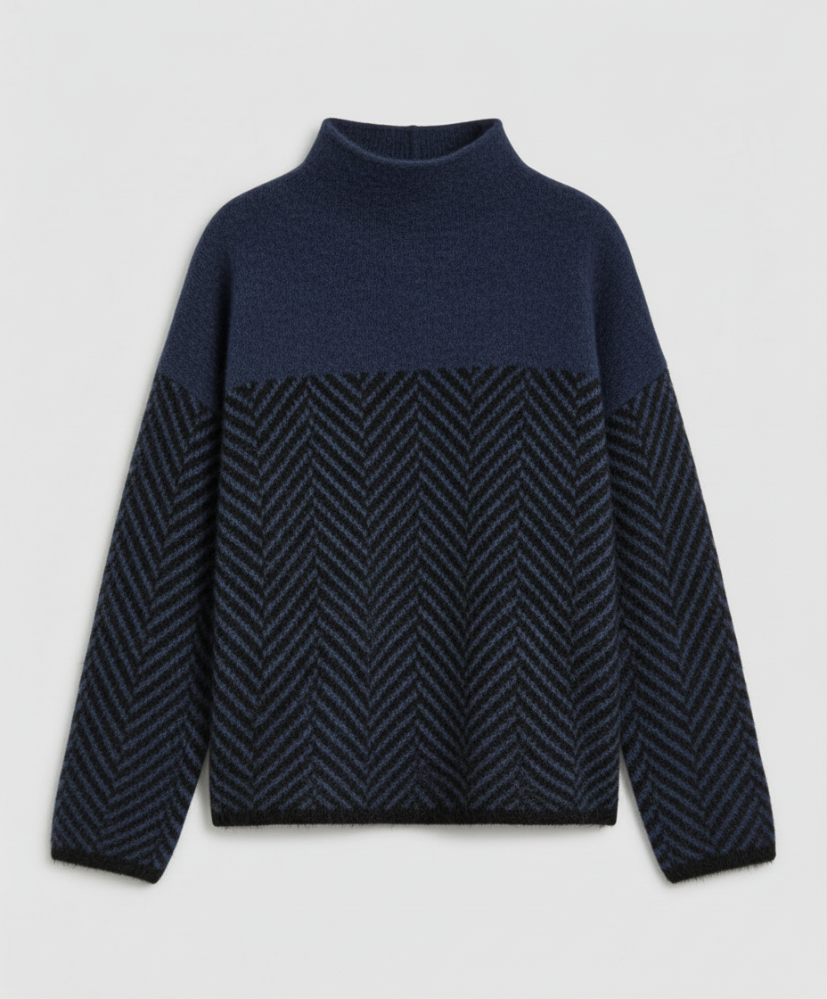 Weicher Elegante Rollkragenpullover | Echoarchiv