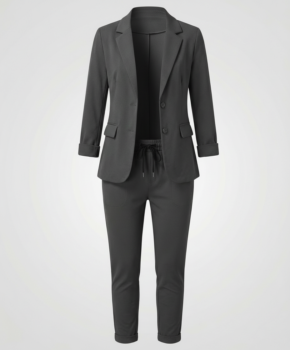 Elegantes Damen Blazer Hosen Set | Echoarchiv
