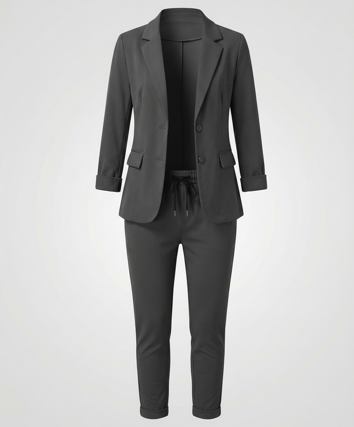 Elegantes Damen Blazer Hosen Set | Echoarchiv