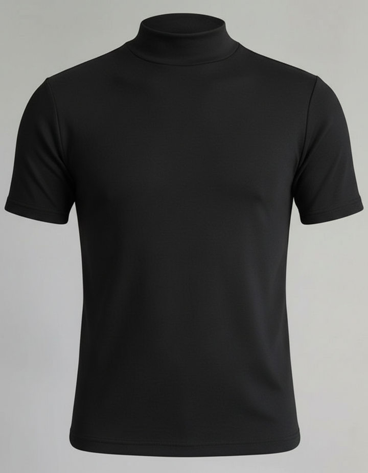 Rollkragen Slim Fit Herrenhemd – Arvello