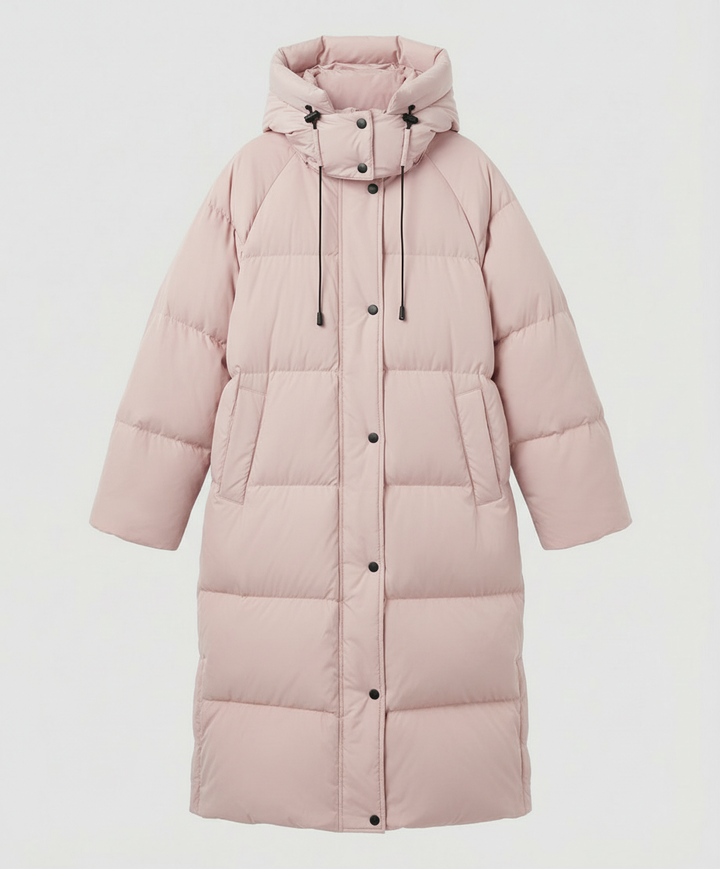 Lange Pufferjacke Damen Winter | Heidi-Mode