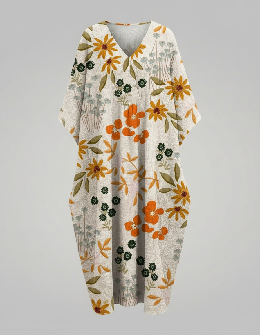 Luftiges Blumen Sommerkleid Damen | Echo Archiv