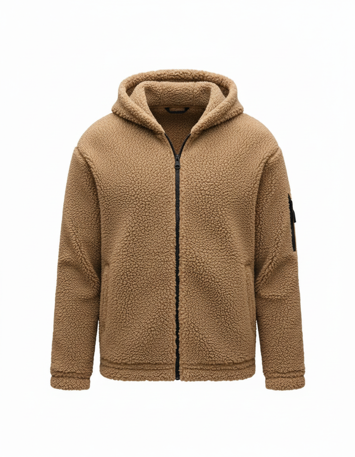 Schwere Fleece Winterjacke | Echoarchiv