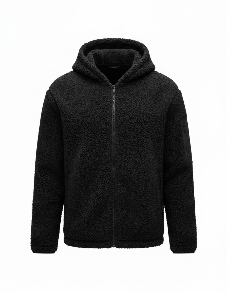 Schwere Fleece Winterjacke | Echoarchiv