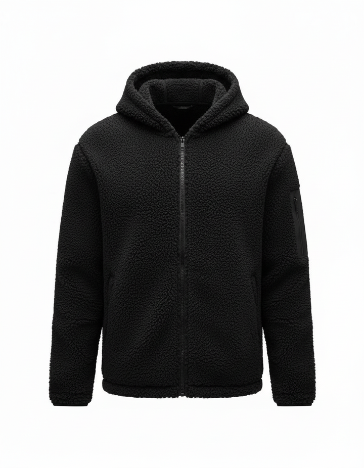 Schwere Fleece Winterjacke | Echoarchiv