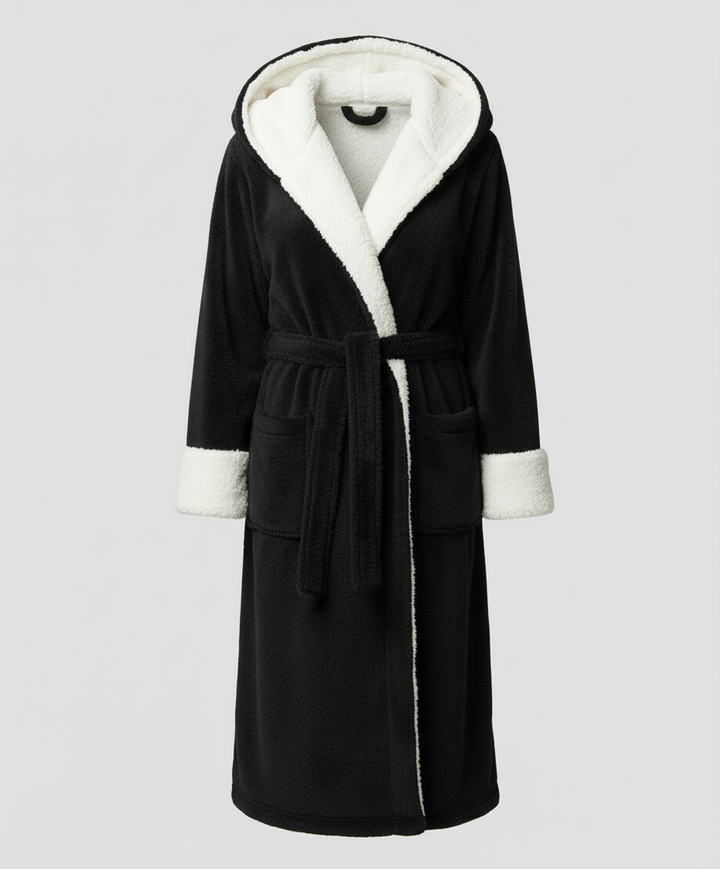 Kuscheliger Fleece Morgenmantel Damen | Echoarchiv