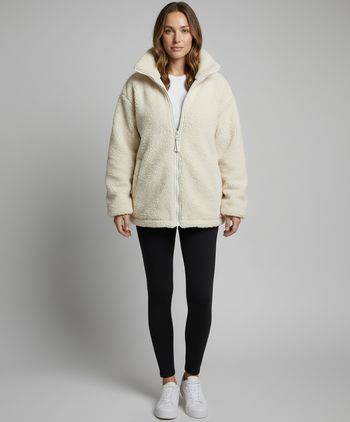Herren Oversized Fleecejacke Warm | Echoarchiv