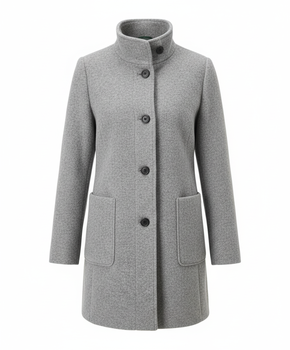 Eleganter Vintage Wollmantel Damen | Echoarchiv
