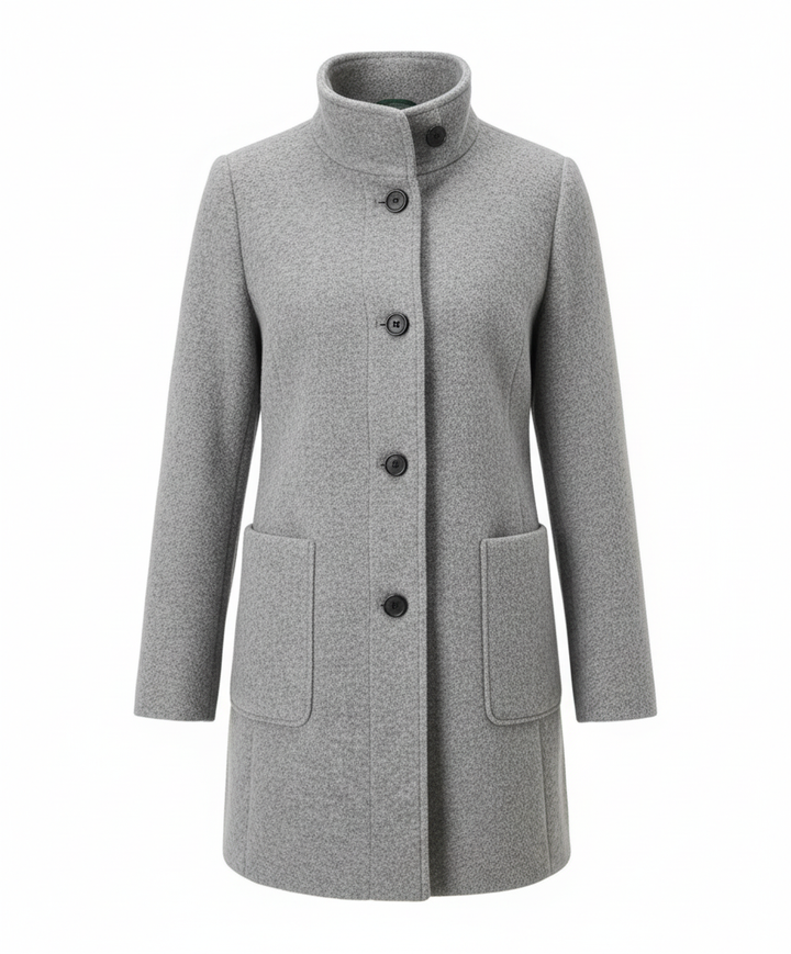 Eleganter Vintage Wollmantel Damen | Echoarchiv