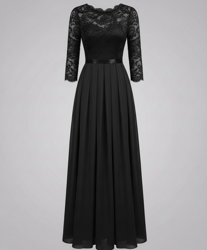 Elegantes Spitzen Brautjungfernkleid | Echoarchiv