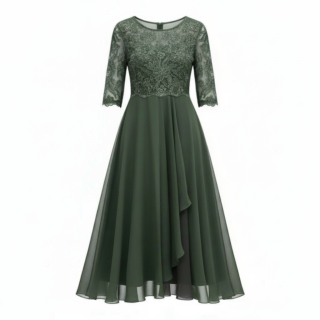 Schickes Bequemes Damenkleid | Heidi-Mode