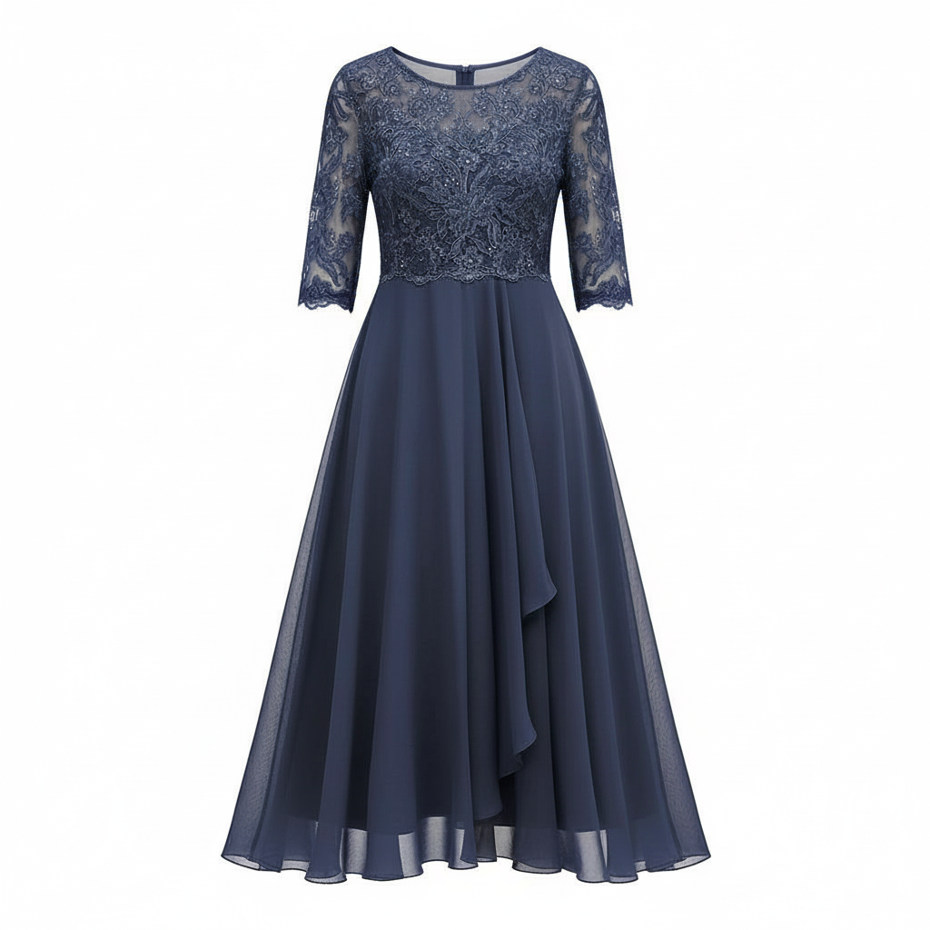 Schickes Bequemes Damenkleid | Heidi-Mode