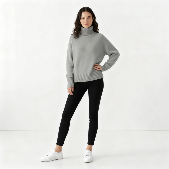 Eleganter Rollkragenpullover | Echoarchiv
