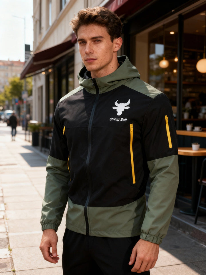 Herren funktionale Outdoor-Jacke Echoarchiv