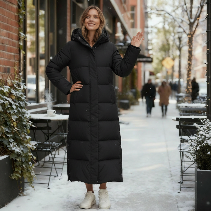 Elegante Winddichte Winterjacke