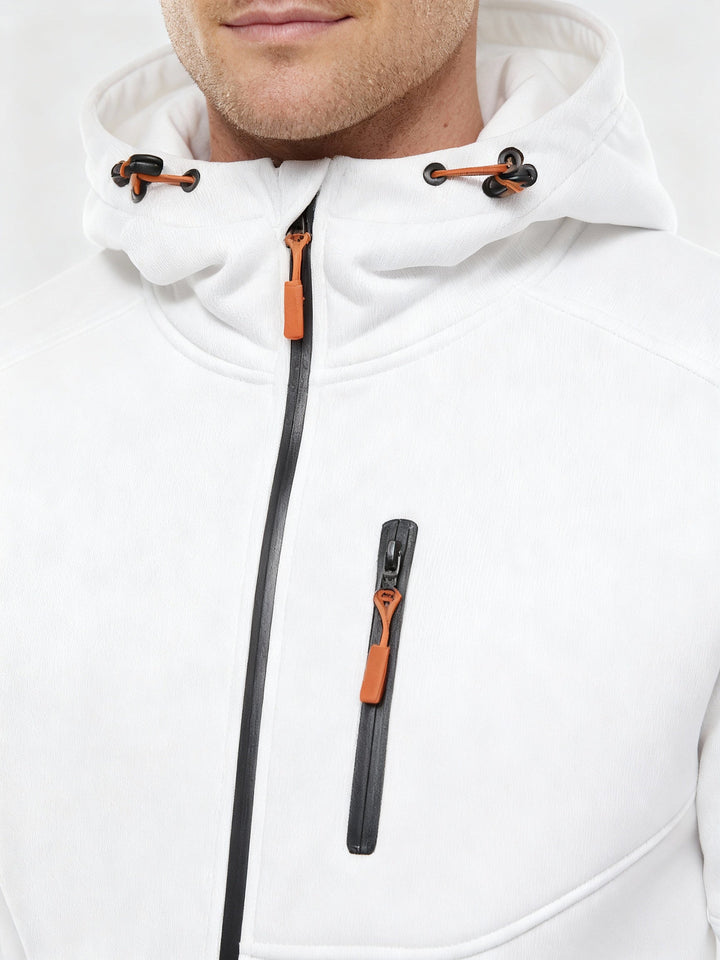 Herren Hoodie Mit Reißverschluss – Cavarno