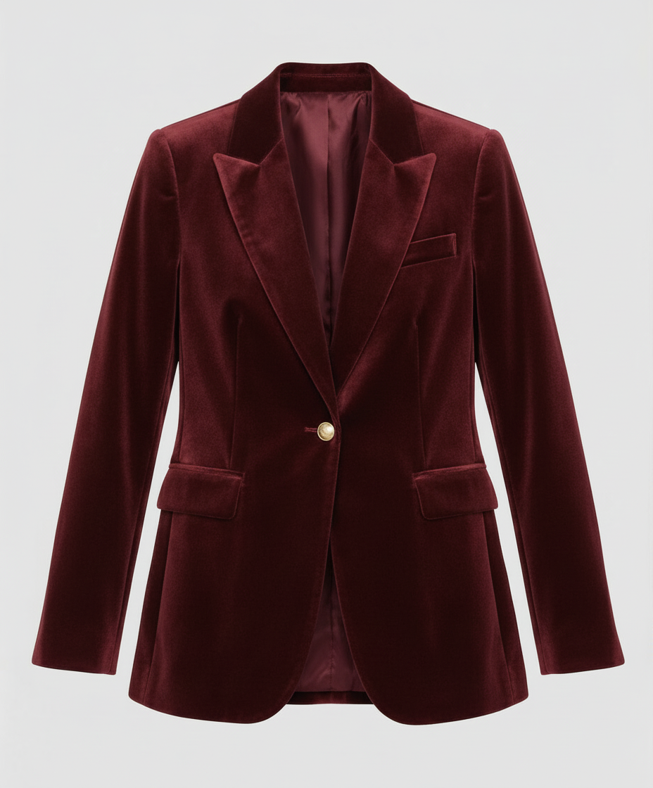 Eleganter Damen Samtblazer | Echoarchiv