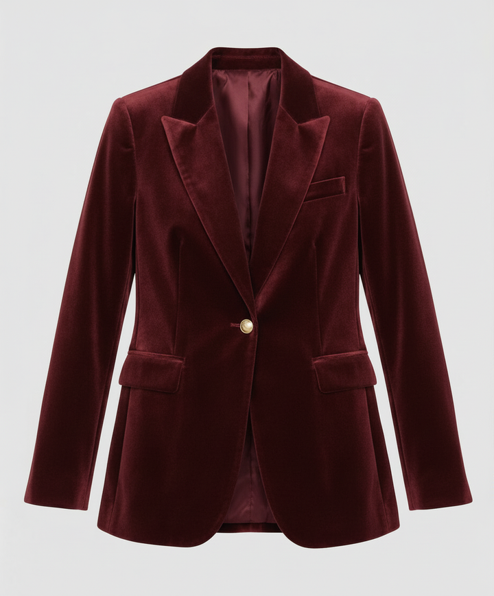 Eleganter Damen Samtblazer | Echoarchiv