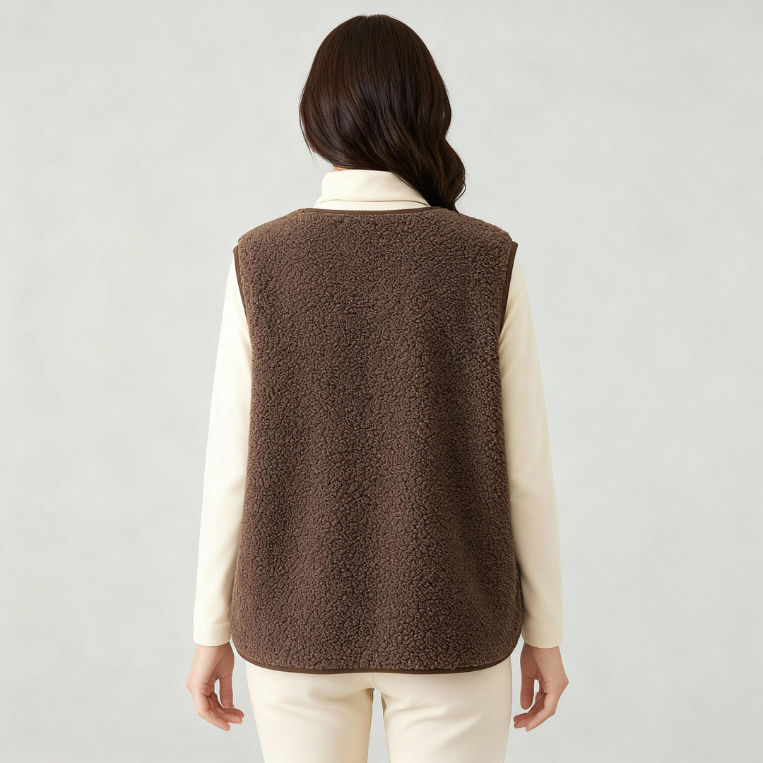 Winter Warme Elegante Fleece Weste Damen | Echoarchiv