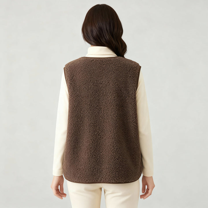 Winter Warme Elegante Fleece Weste Damen | Echoarchiv