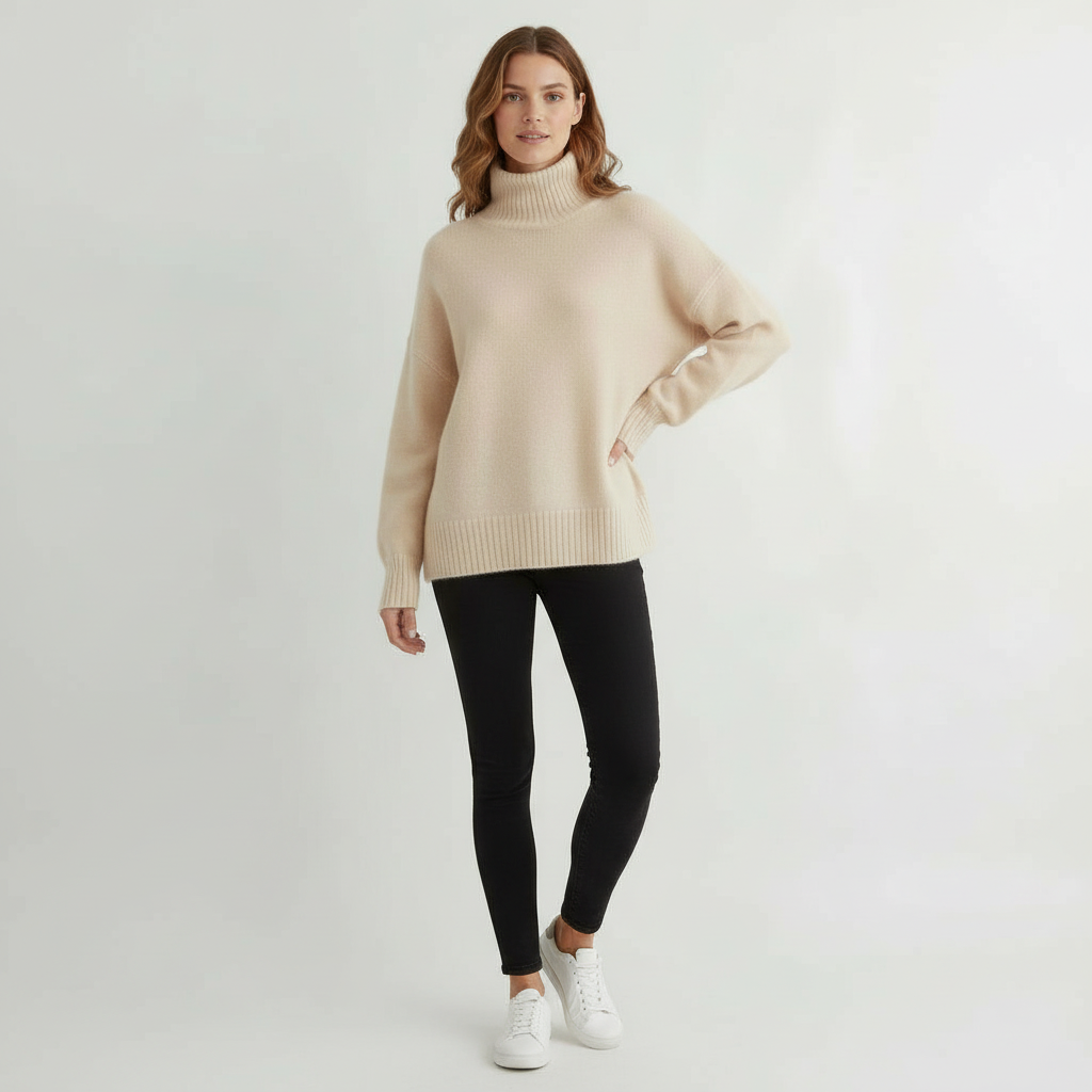 Rollkragenpullover Damen Komfort | Echoarchiv