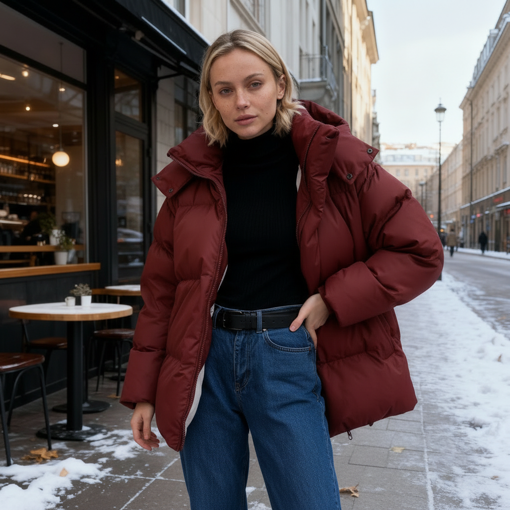 Eleganter Warmer Jacke für Damen