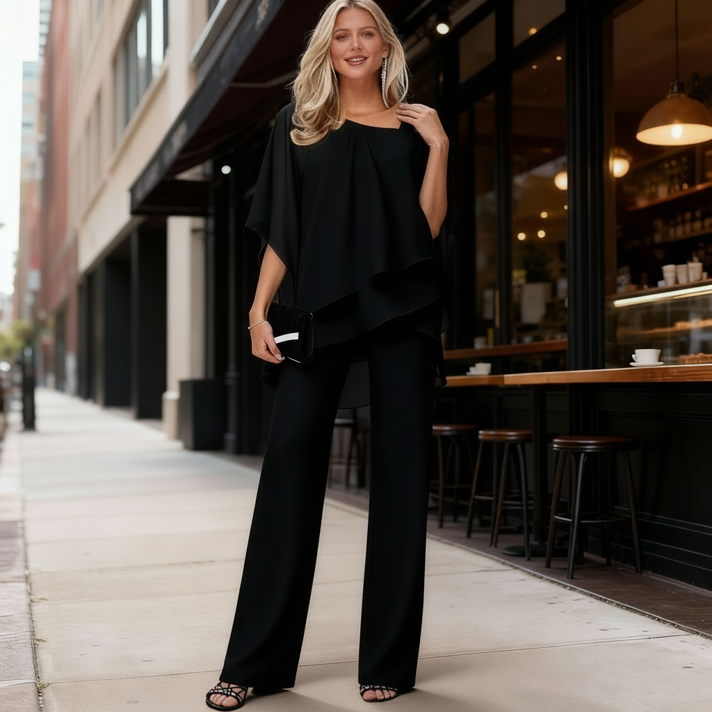 Luxus-Chiffon-Set für Elegante Abende