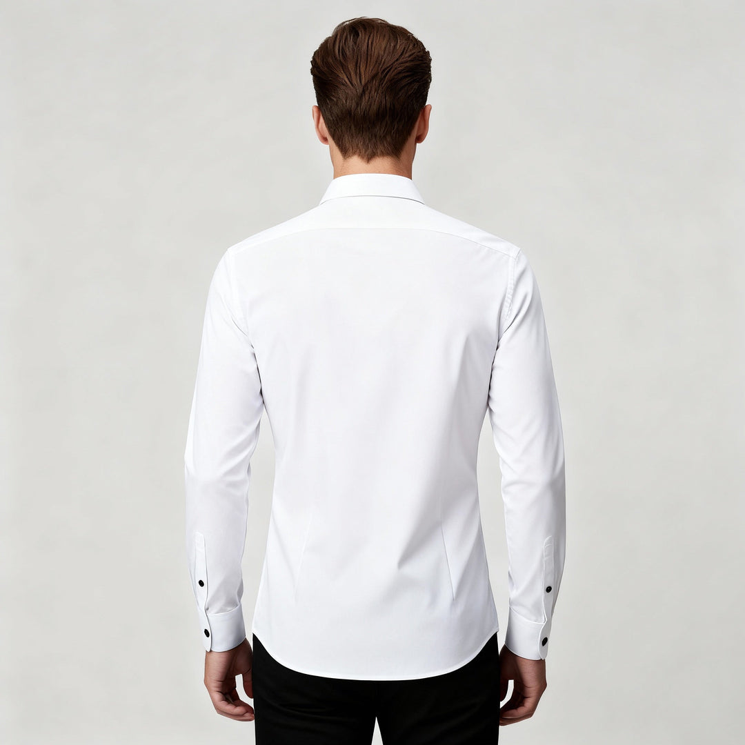 Bügelfreies Stretch Hemd Herren Slim Fit | Echoarchiv