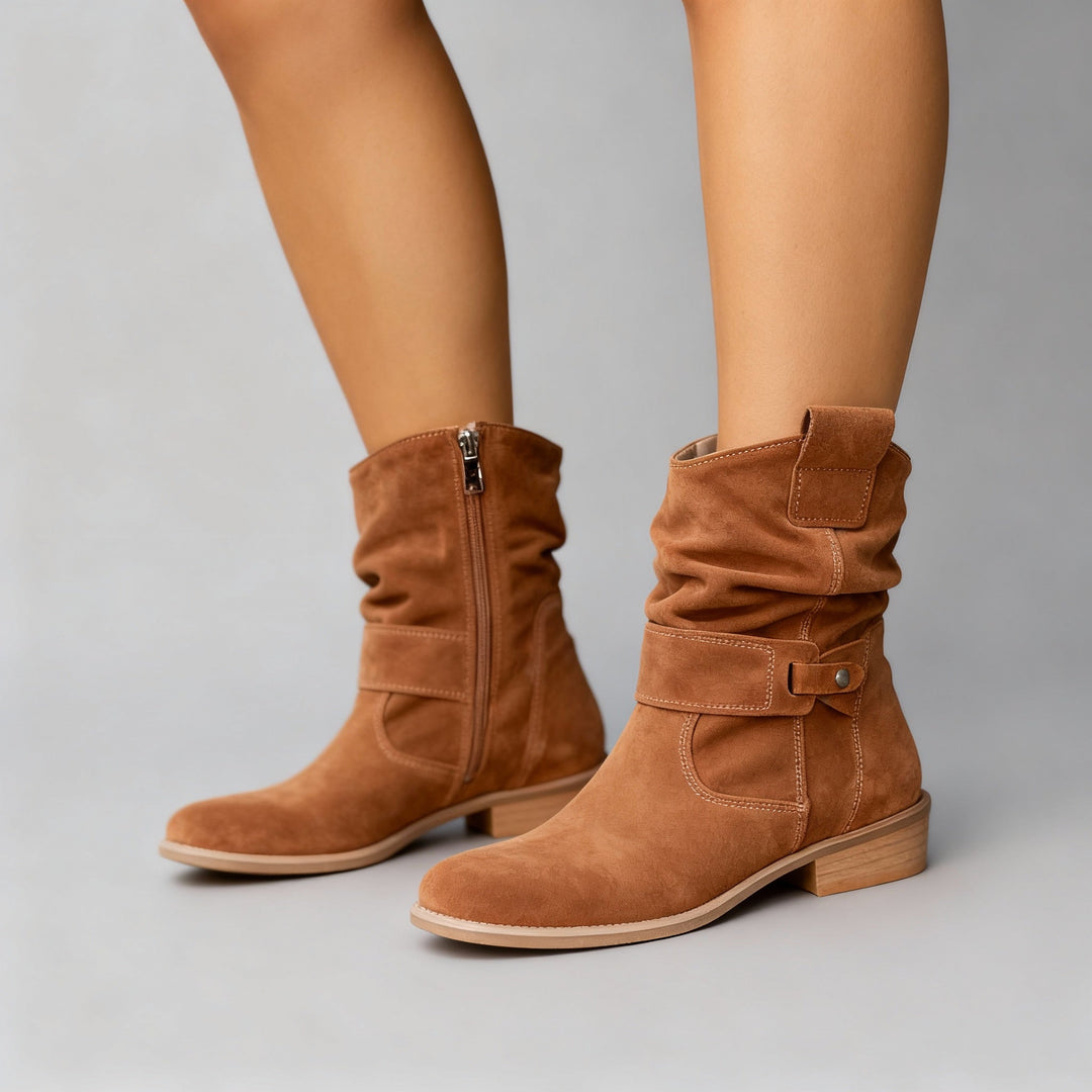 Damen Orthopädische Stiefelette mit Komfort & Einfachen Einstieg – Varelle