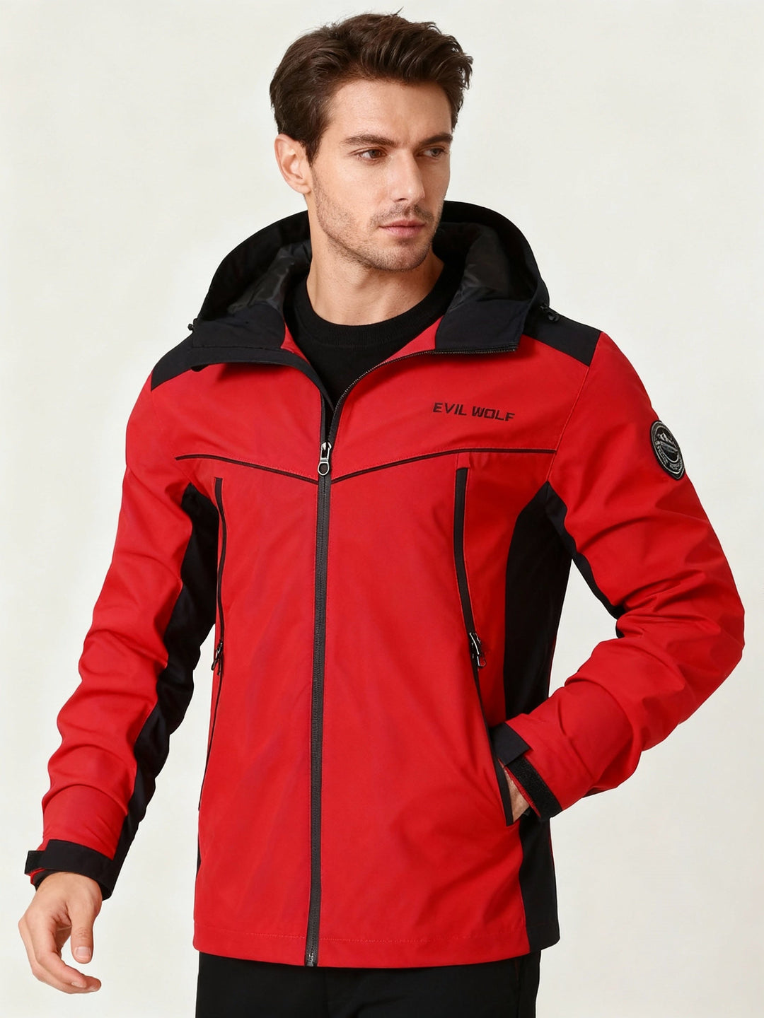 Echoarchiv | Outdoor-Jacke mit Reflektierendem Design – Wasserdicht & Sportlich