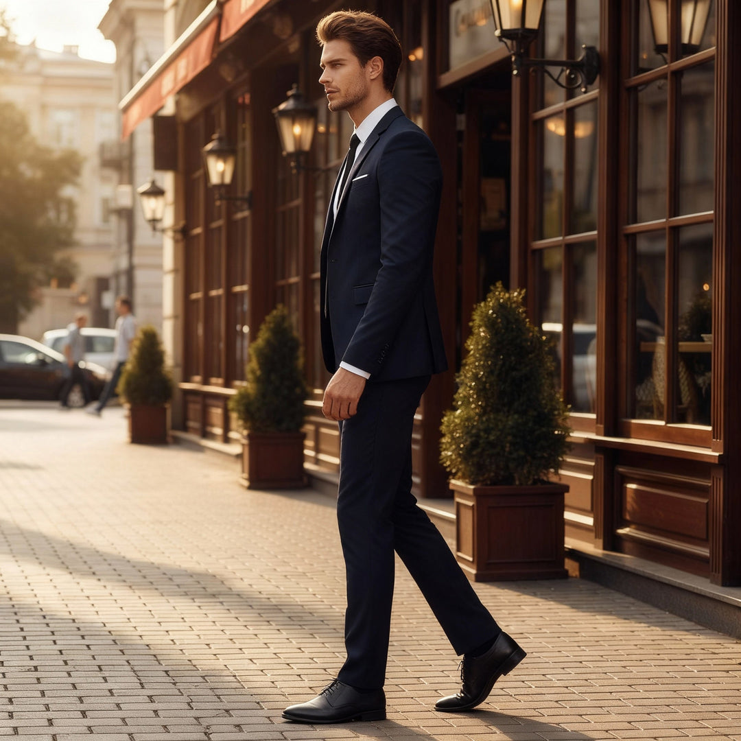 Echoarchiv | Herren Business Anzug 2-teilig – Sakko & Hose