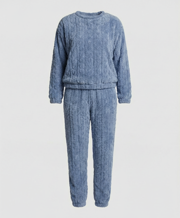 Kuscheliges Damen Fleece-Pyjama-Set | Echoarchiv