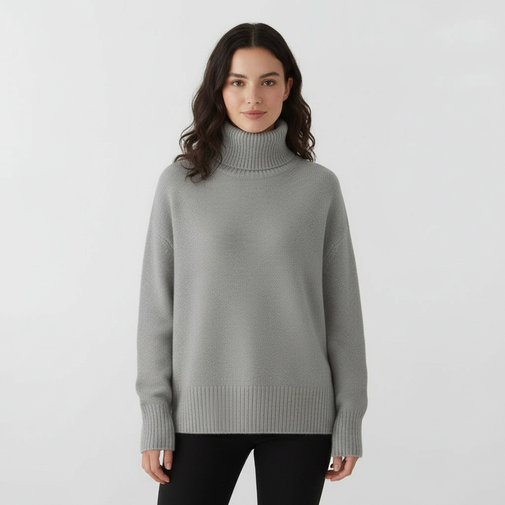 Eleganter Rollkragenpullover | Echoarchiv