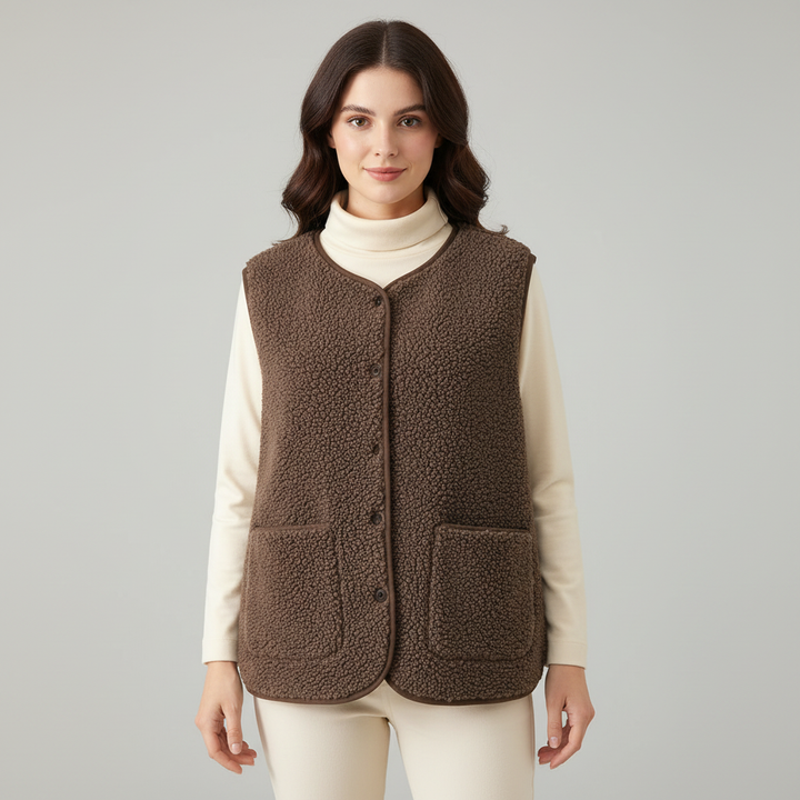 Winter Warme Elegante Fleece Weste Damen | Echoarchiv
