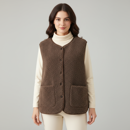 Winter Warme Elegante Fleece Weste Damen | Echoarchiv
