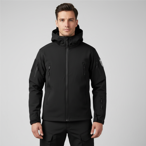 Echoarchiv Herren Outdoor-Set mit Kapuzenjacke und Cargohose