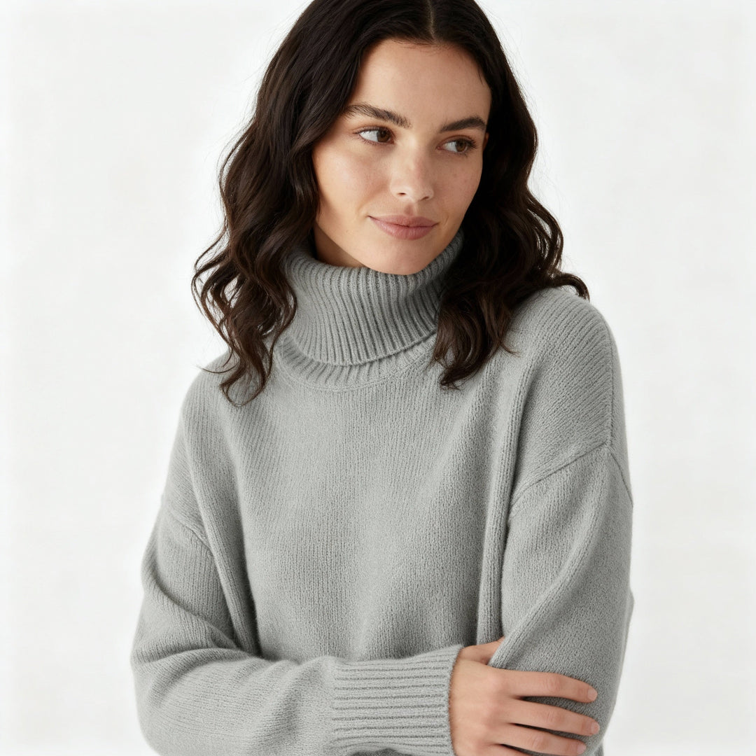 Eleganter Rollkragenpullover | Echoarchiv