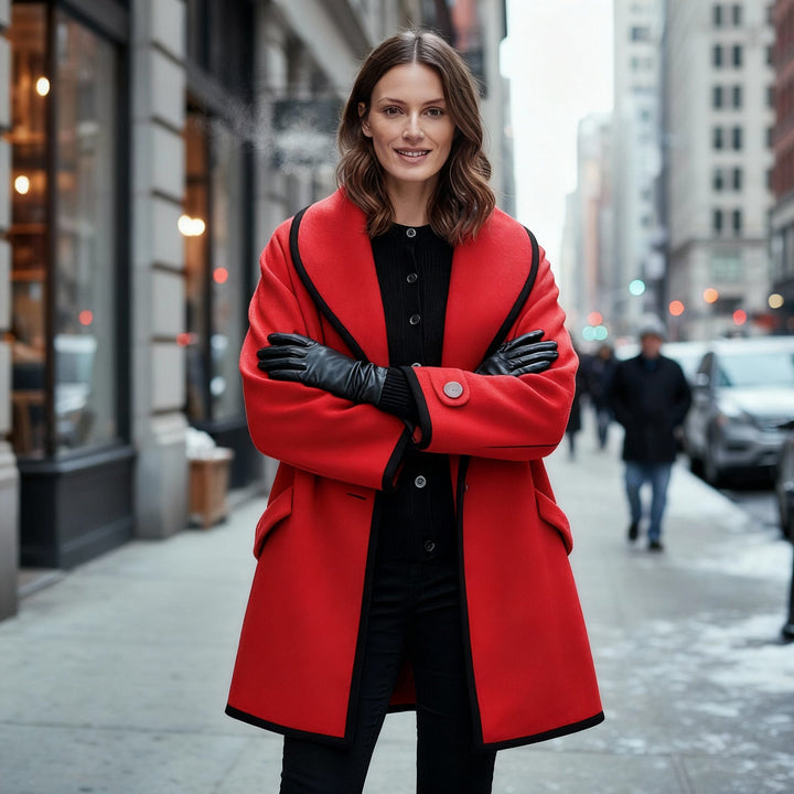 Elegante Warme Winterjacke