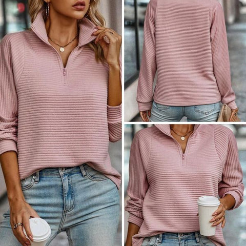 Echoarchiv | Halb-Zip Strickpullover