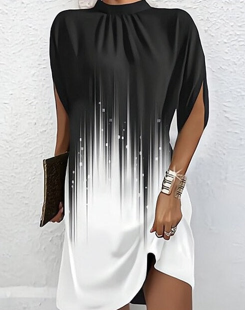 Echoarchiv | Modekleid mit Fledermausärmeln
