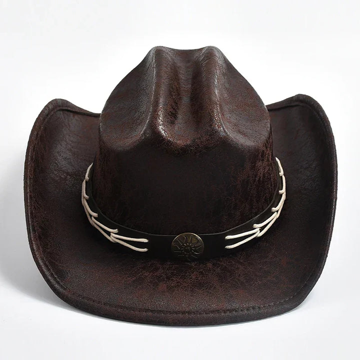 Echoarchiv - Cowboyhut mit Knochenperlenbesatz